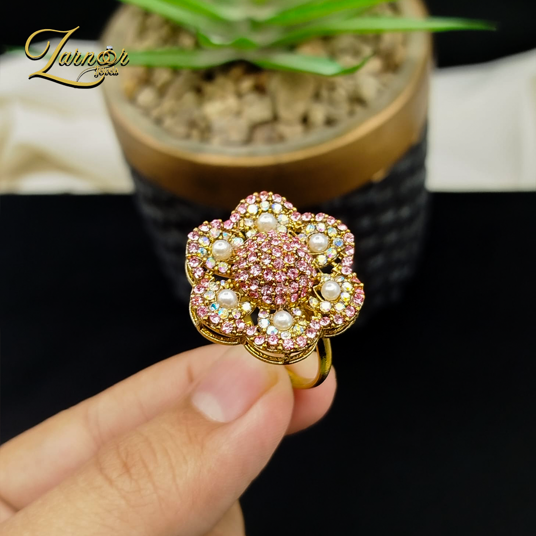 Flower Finger Rings