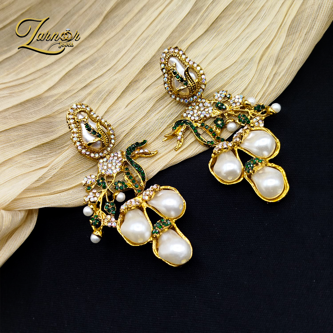 Turkish Mother Prl Earrings
