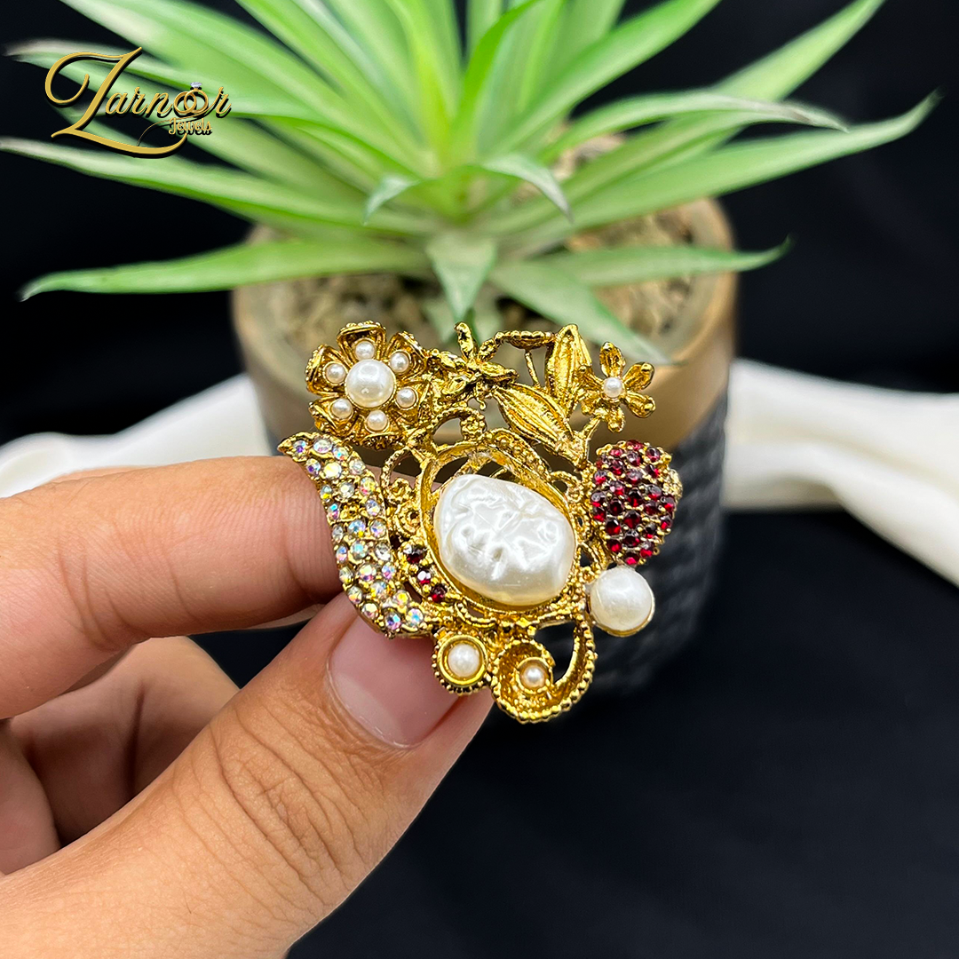 Turkish Mother Prl Rings