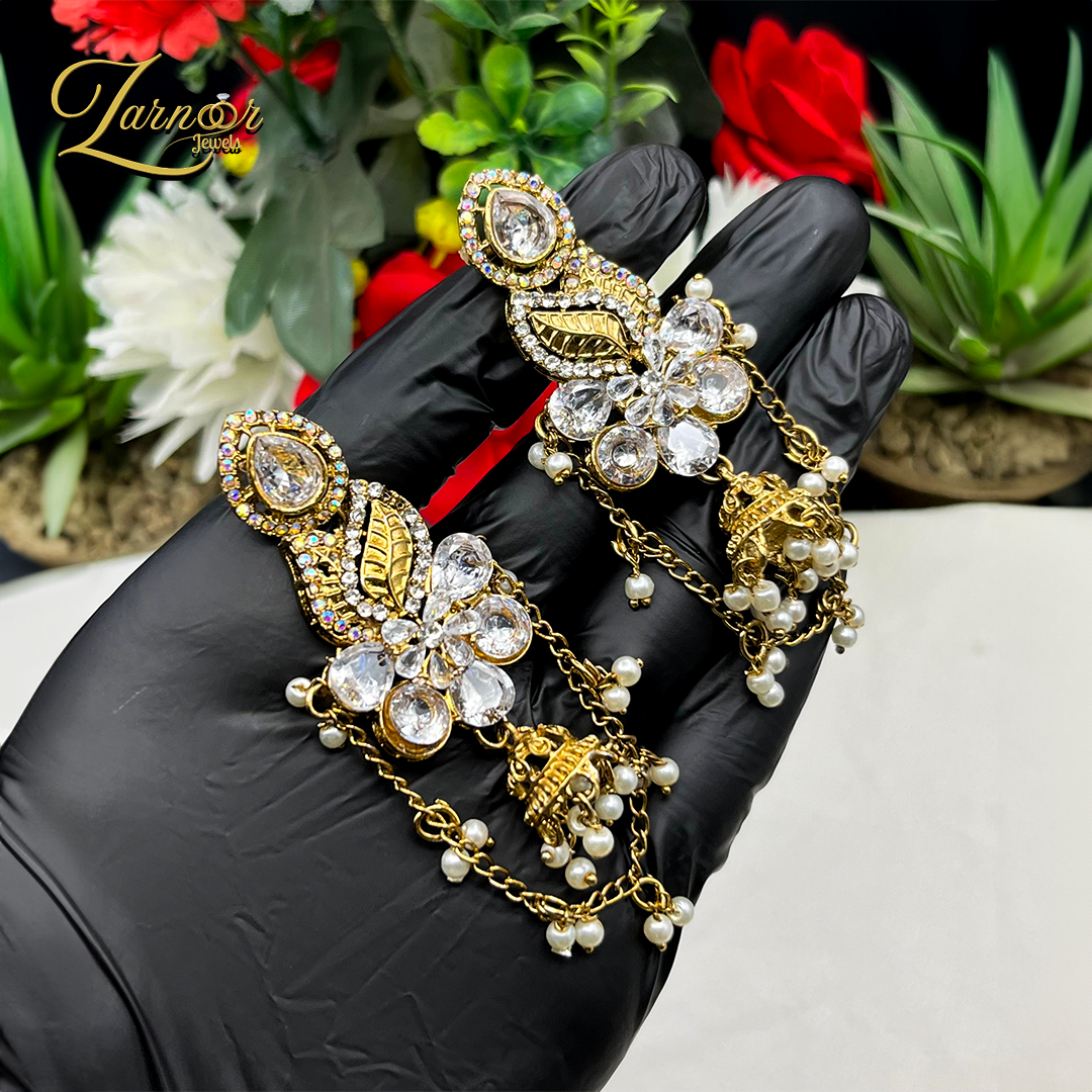 Flower Kashmiri Earrings
