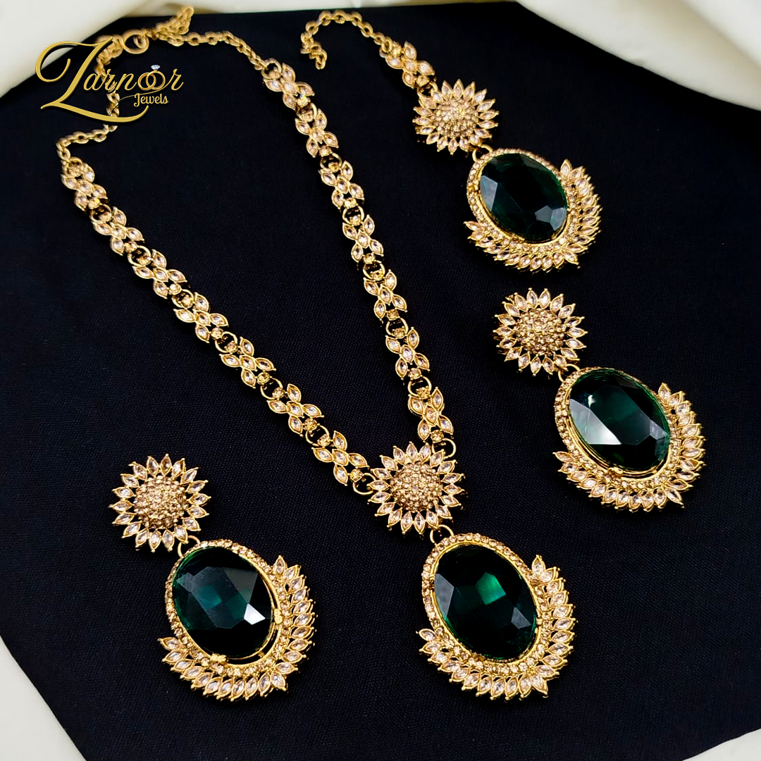 American Diamond Necklace Set