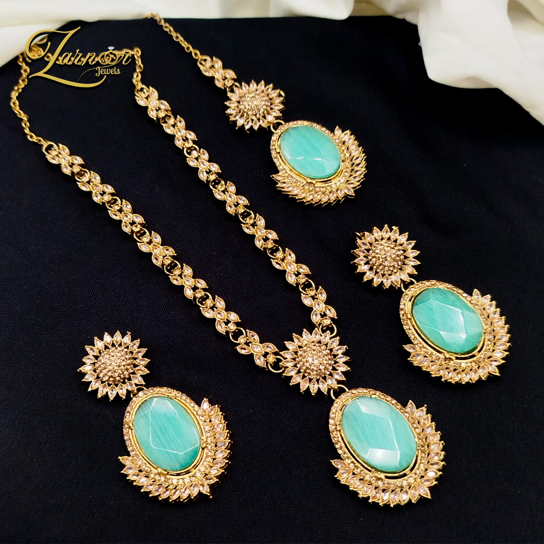 American Diamond Necklace Set