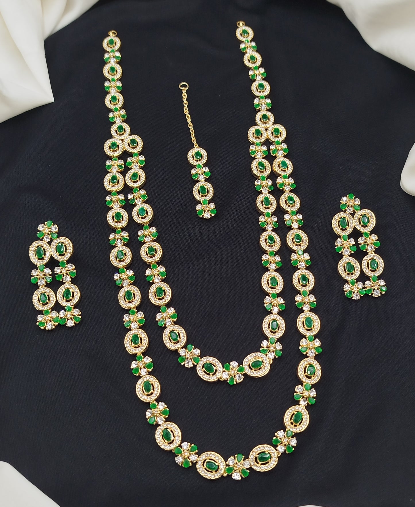 Stylish long mala set