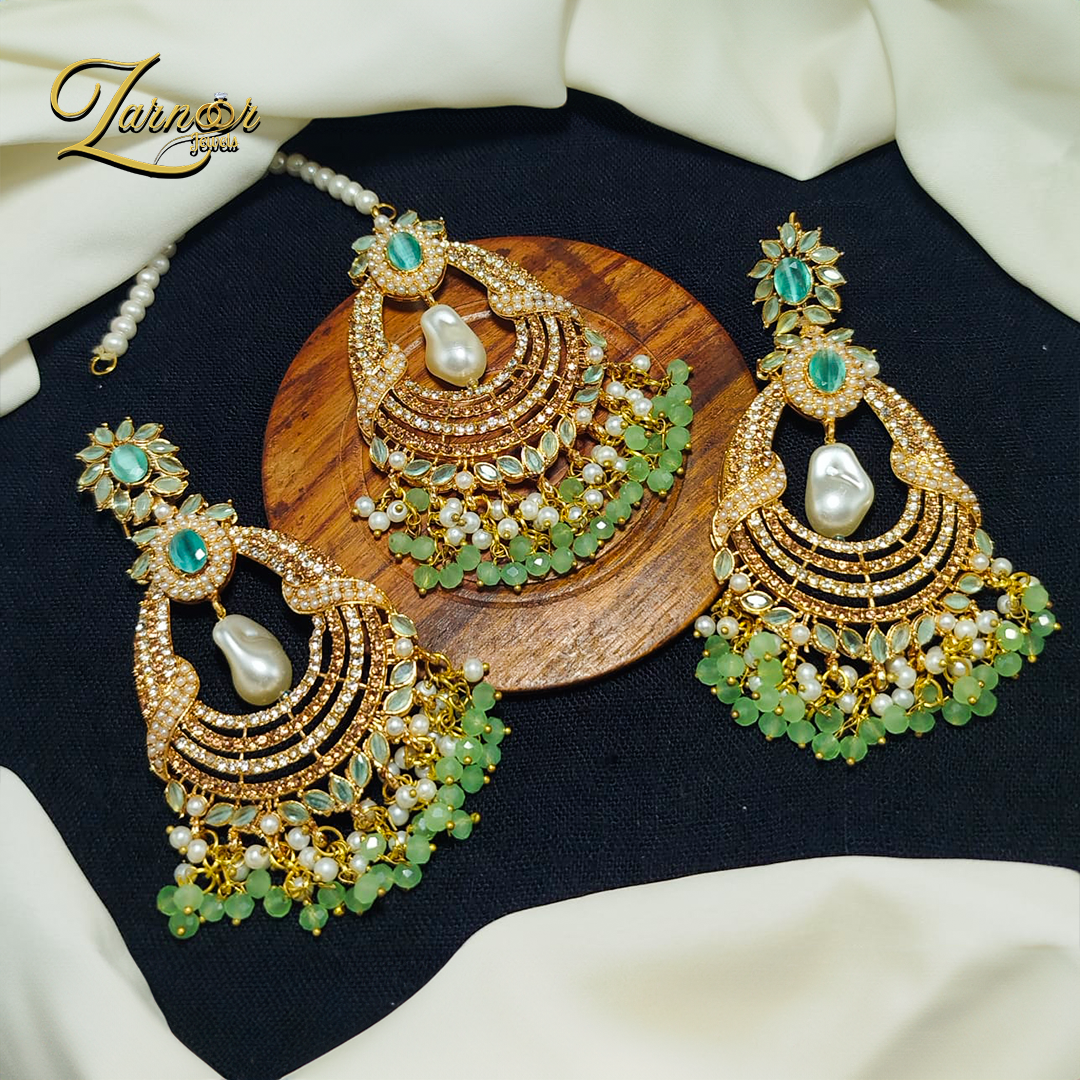 Premium look earrings tika