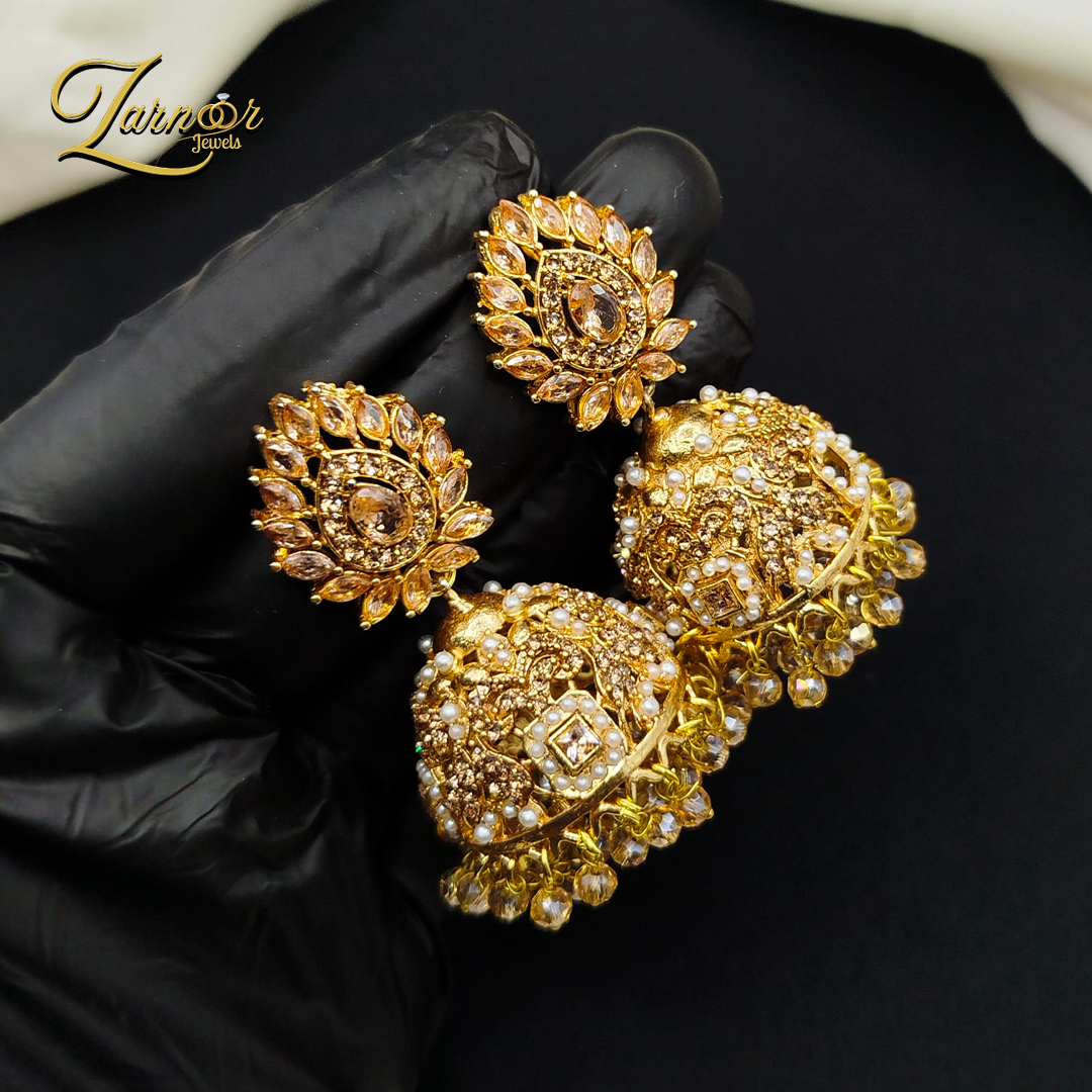 ✨ Stylish jhumki