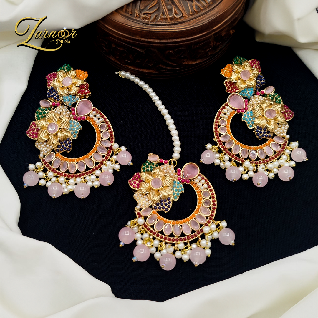 Big size earrings tika