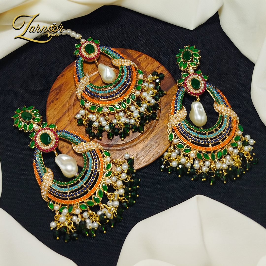 Premium look earrings tika