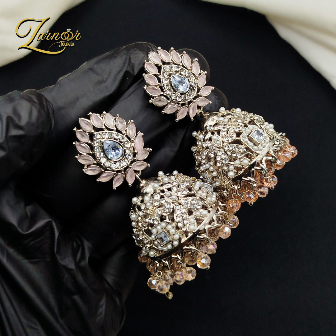 ✨ Stylish jhumki