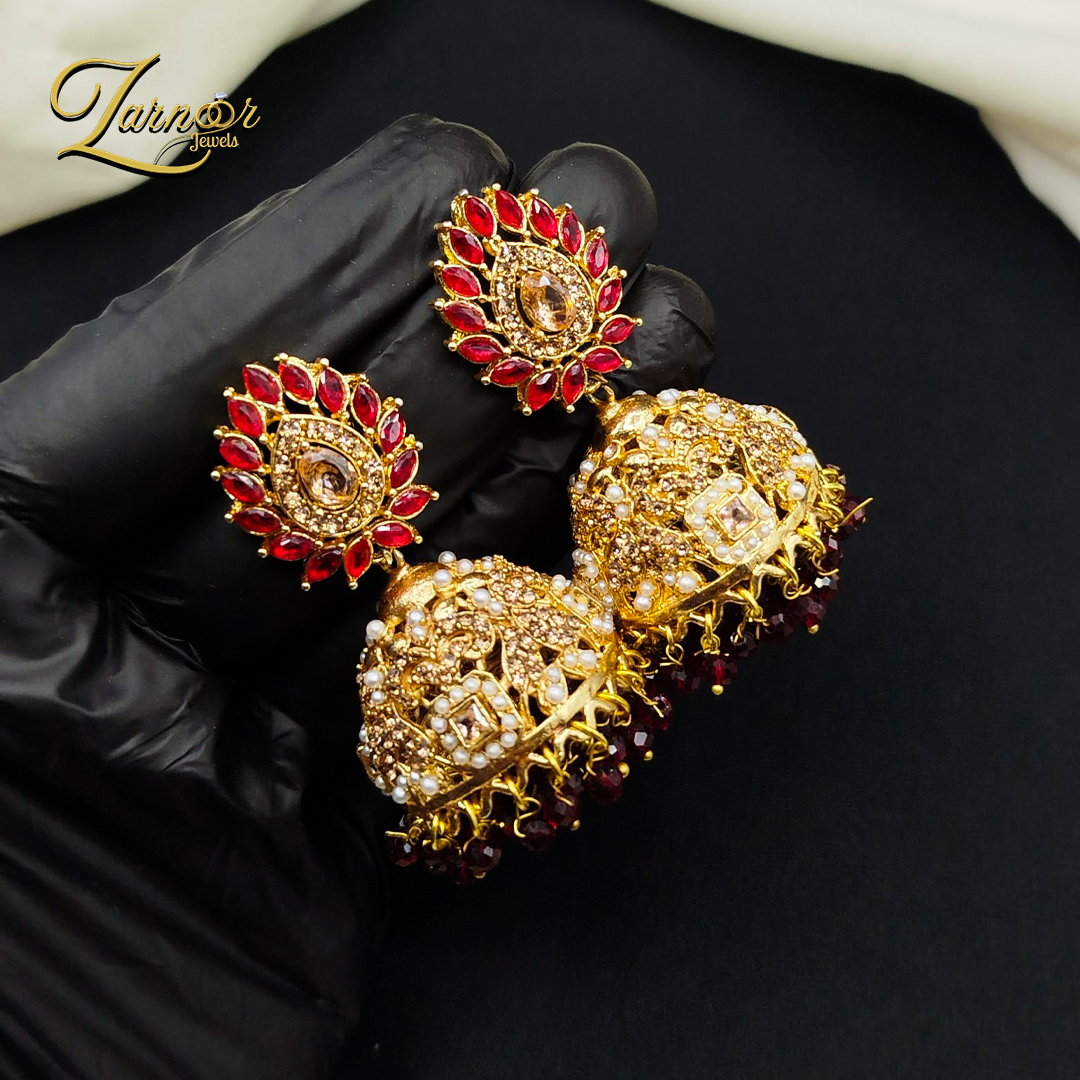 ✨ Stylish jhumki