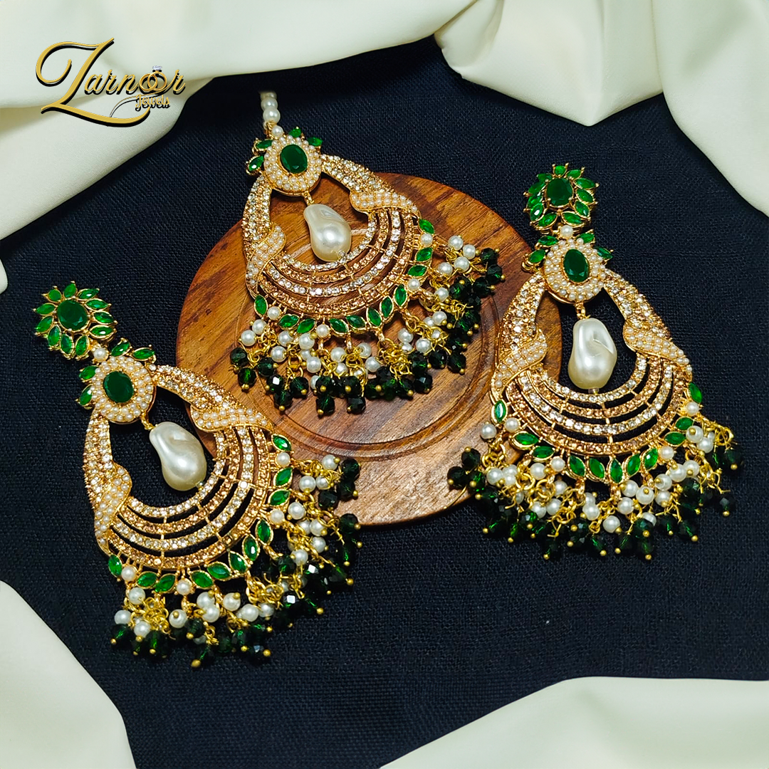 Premium look earrings tika