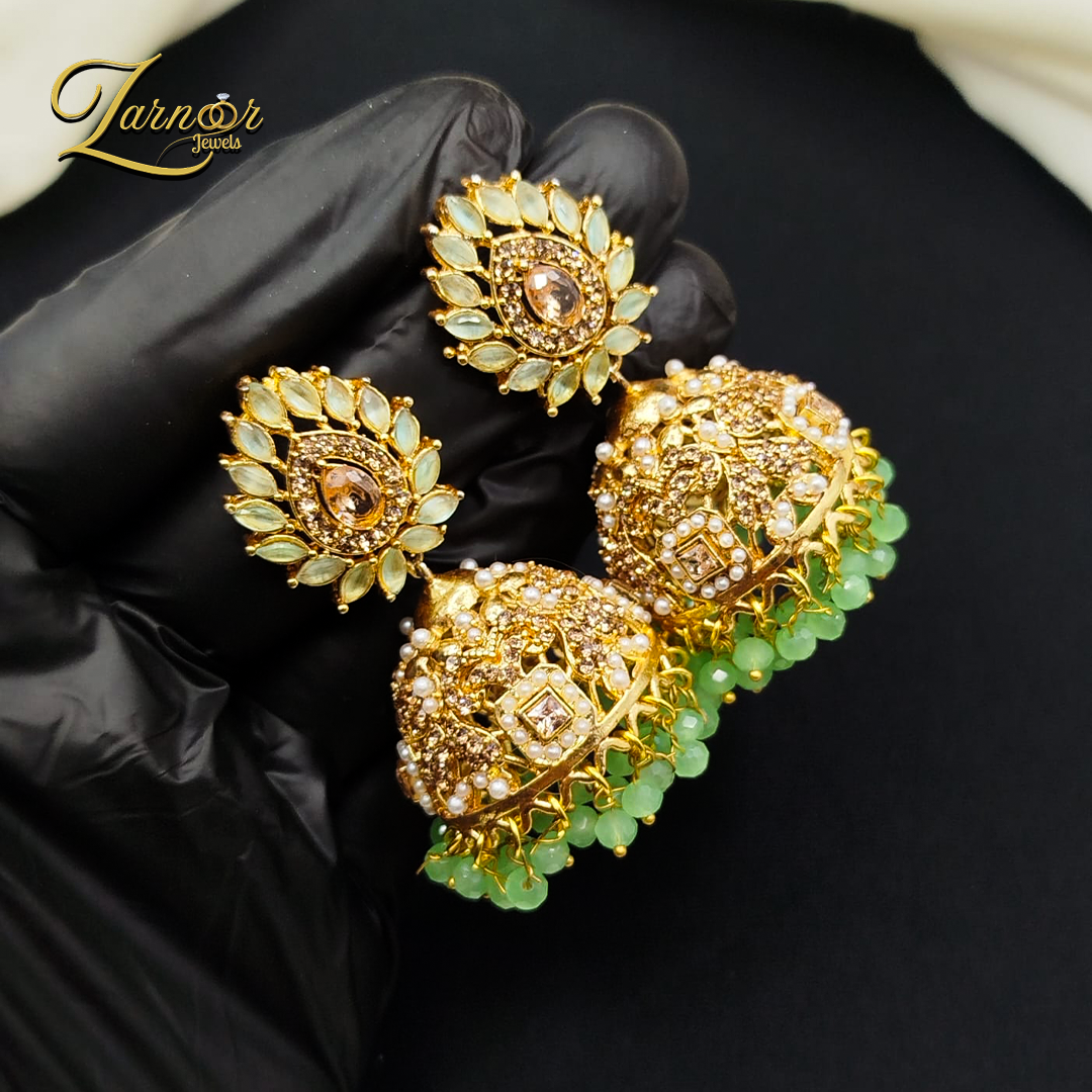 ✨ Stylish jhumki