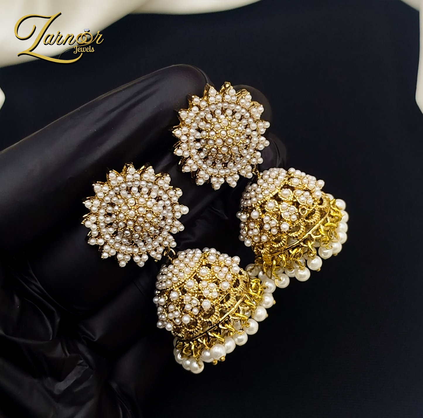 Unique style jhumki