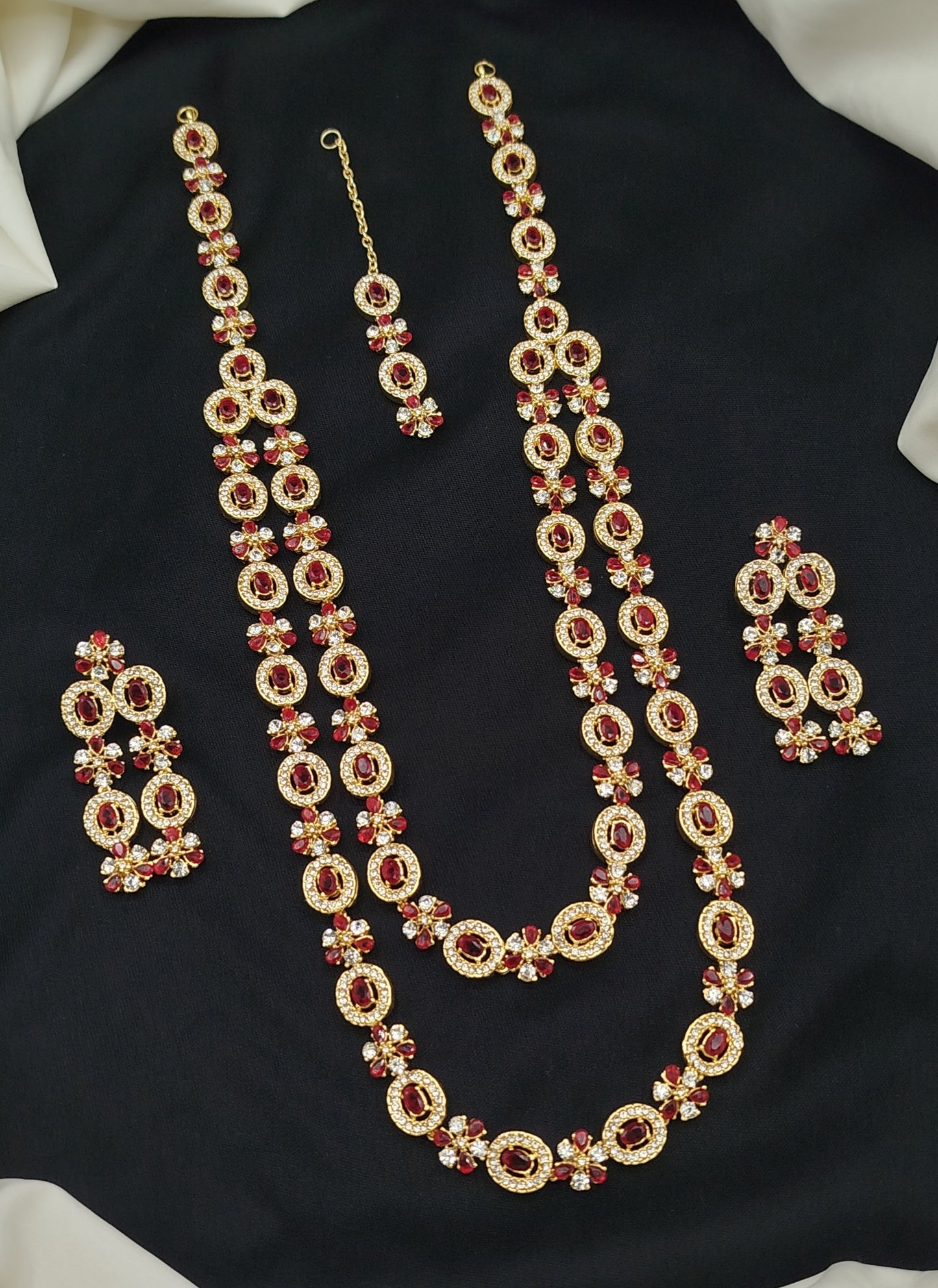 Stylish long mala set