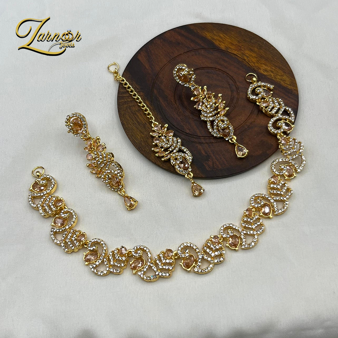 Zircon Necklace Set