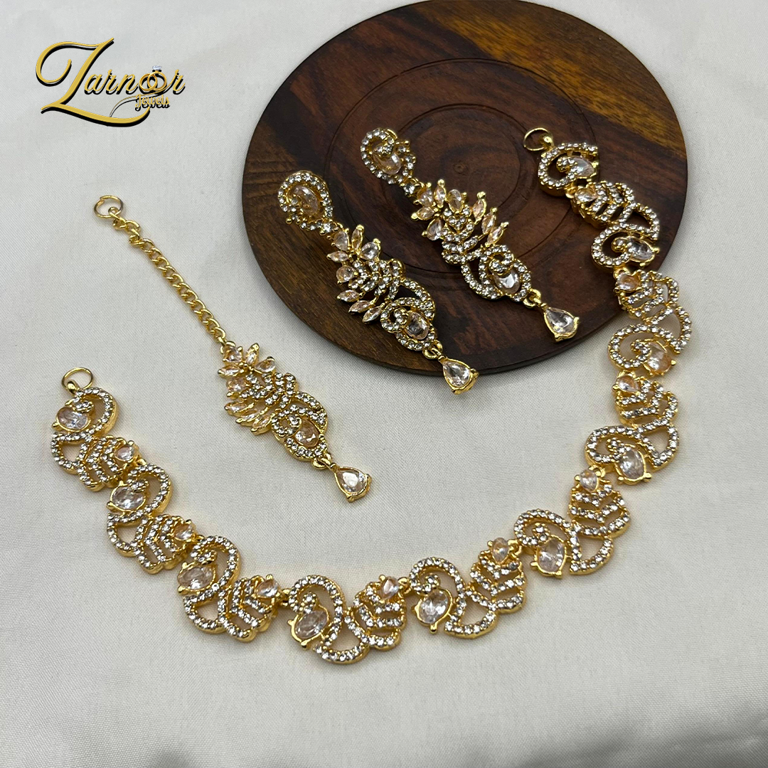 Zircon Necklace Set